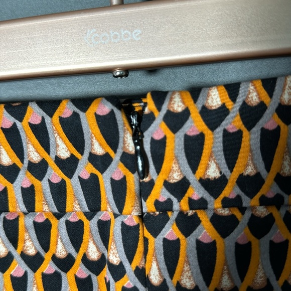 Mossimo Pencil Skirt Sz 12, lined, retro pattern - Picture 3 of 5